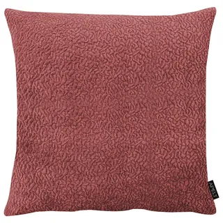 Apelt Zierkissen , Bordeaux , Textil , Uni , Füllung: Vlies,Vlies , quadratisch , 45x45 cm , hochwertige Qualität , Heimtextilien, Wohntextilien, Kissen, Zierkissen