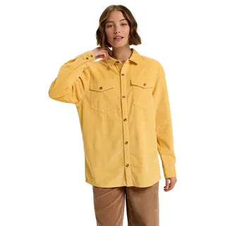 Roxy Let It Go Cord Langarmhemd - Ochre - M