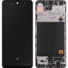 Samsung LCD-Display + Touch-Einheit A515 Galaxy A51 Schwarz (Service Pack) (Display, Galaxy A51), Mobilgerät Ersatzteile, Schwarz