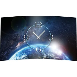 Galaxy All Weltraum Designer Wanduhr modernes Wanduhren Design leise kein ticken dixtime 3D-0158
