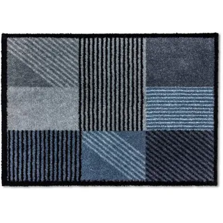 Schöner Wohnen Sauberlaufmatte Manhattan 50 cm x 70 cm Geomix Polartürkis