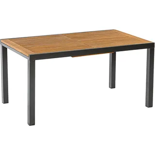 Merxx Ausziehtisch 180-250 x 100 x 74 cm Beige/Grau