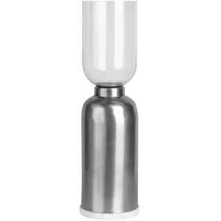 Kayoom Kerzenhalter , Schwarz , Metall, Glas, Stein , 63.5 cm , zum Stellen , Dekoration, Kerzen & Kerzenhalter, Kerzenständer