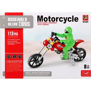 Konstruktionsspiel Motorrad 117585 (113 Pcs) - Silber