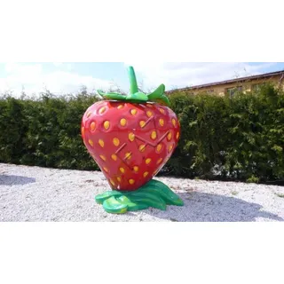 XXL Erdbeere Werbung Aufsteller Figur  Garten Dekoration Deko Deko Laden B368