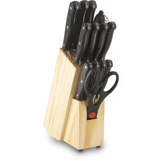 Echtwerk Basic Messerblock Set 14-tlg. khaki