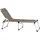 Alu-Dreibeinliege XXL Klappliege 209 x 70 x 86 cm Taupe