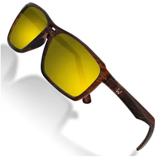 Westin W6 Street 150 Matte Brown Stripe - Polarisationsbrille