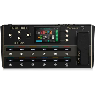 HEADRUSH Erstklassiger Multieffektprozessor Für Gitarre und Gesang - Black