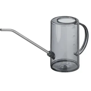 Relaxdays Gießkanne Zimmerpflanzen 1 l grau