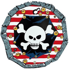 Liontouch Red Stripe Pirate Shield