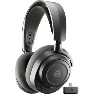 SteelSeries Arctis Nova 7P Wireless Gen 2 - PS5 Headset - Gaming Headset Wireless - App-Steuerung - Über 50 Std. Akku & Schnellladefunktion - 2,4 GHz + Bluetooth - Für PlayStation, PC & mehr - Schwarz