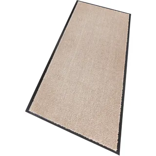 SCHÖNER WOHNEN-Kollektion Läufer »Miami Uni«, rechteckig, 7 mm Höhe, Schmutzfangläufer, Schmutzfangteppich, Schmutzmatte, waschbar SCHÖNER WOHNEN-KOLLEKTION beige B: 67 cm   1 St.