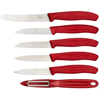Victorinox Swiss Classic Tomaten-/Tafelmesser 6-tlg. schwarz