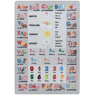 Ayyildiz Kinderteppich Play 2904 Grau 120 cm x 170 cm