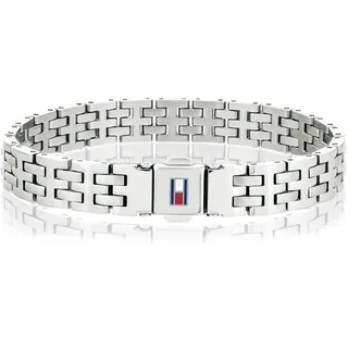 Tommy Hilfiger Jewelry Armband für Herren aus Edelstahl mit der Ikonischen Flagge - 2701062