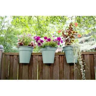 KHW Flowerclip Ø 27 x 27,5 cm Grün