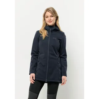 Jack Wolfskin Windhain COAT W«, blau