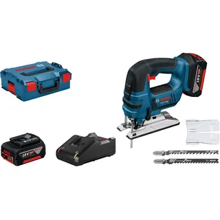 Bosch GST 18 V-LI S Professional inkl. 2 x 4,0 Ah + L-Boxx