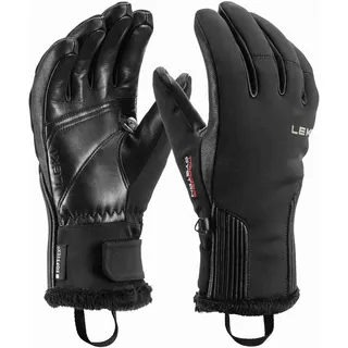 Leki Damen Skihandschuhe Vallarta 3D black 7.5