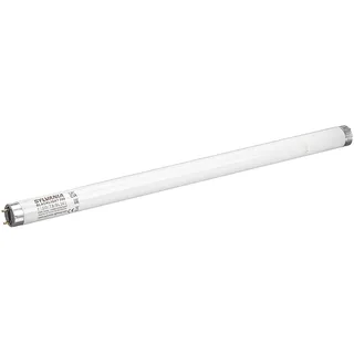 SYLVANIA T8 Schwarzlicht-Röhren-Lampe, G13 Sockel, 15 Watt, BL368 Blacklight, 10000h Lebensdauer, Lineare Form, 26mm Durchmesser, 450mm Länge, dimmbar, 1er Pack