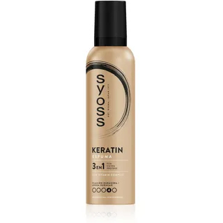 Syoss Keratin Mousse Flexible und Glanz, 250 ml,