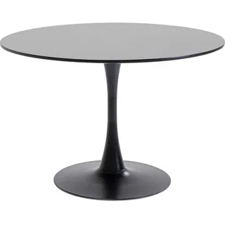 Kare Esstisch Ø 110 cm schwarz