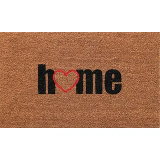 Coco&Coir® Premium kokos Fußmatte | Kokosnussmatte mit rutschfestem PVC | Fußwischer für den Eingangsbereich | für den Außen- und Innenbereich | 45 x 75 cm