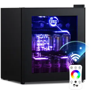 hck 48L Getränkekühlschrank 48 l 0-15 °C hoch Schwarz