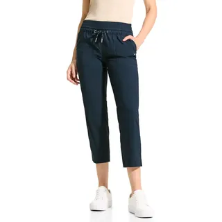 CECIL Damen B377584 7/8 Hose im Casual Fit, Dark Petrol Blue, S / 26L