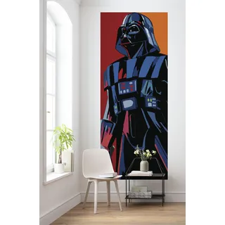 Star Wars Vlies Fototapete - Cyberart by Vader - Größe 100 x 250 cm - Kinderzimmer, Tapete, Kindertapete