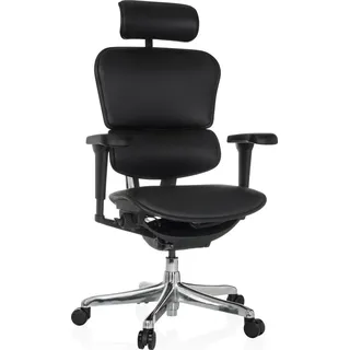 HJH Office ERGOHUMAN Ultra L GEN2 Leder Schwarz