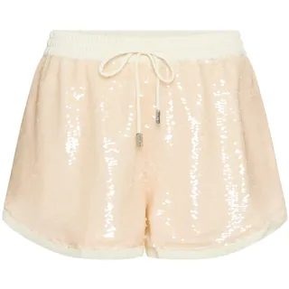 BOSS ORANGE Webhose "Tills Premium Damenmode" mit Pailetten, open beige 287
