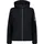Woman Jacket Zip Hood nero U901 34