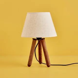 Opviq Nachttischlampen Halbmond-SGN2127 - Beige