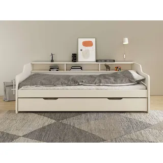 otto home Kinderbett Reete1 90 x 200 cm Kiefer massiv weiß