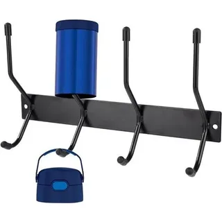 Glaskleer Glasregal - Wasserhahnhalter - Küchenregal - Tassenorganizer - Glasfach - Schwarz