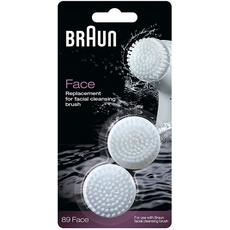 Braun Face Ersatz Reinigungsbürste, für Braun Gesichtsepilierer, 2 Stück