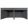 Gartenpavillon 3 x 6 m Anthrazit