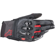 Bild von Morph Sport Motorradhandschuhe Herren (schwarz/rot), XL