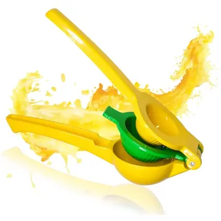 ValueHall Zitronenpresse Manuelle Zitruspresse Limettenpresse Handpresse Saftpresse stabile Fruchtpresse 2in1 für Zitronen und Limetten V4B01