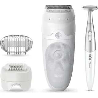 Braun Silk-épil 5 5-805 weiß/grau