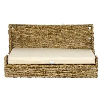 Wandmulde , Naturfarben , Metall, Naturmaterialien , Uni , Füllung: Schaumstoff , 25x15x40 cm , Bezug abnehmbar, Bezug abnehmbar und waschbar, weich gepolstert , Freizeit & Co, Tierbedarf, Tierzubehör