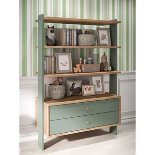 Forte Standregal Whenua 104,2 x 41,5 x 153,6 cm Grün