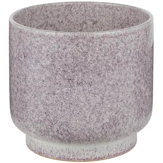 Butlers Blumenübertopf Speckle , Violett , Stein , 20x18x20 cm , Dekoration, Blumen & Blumentöpfe, Übertöpfe