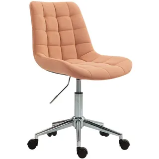 Svita Schreibtischstuhl Micky Orange , Textil , Drehkreuz , 50x92x54 cm , Büromöbel, Bürostühle, Drehstühle