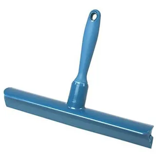 Maya Professional Tools 28243-2 Einteiliger Abzieher mit Griff, extra hygienisch, FBK/Lebensmittelhygiene, 300 mm, Blau