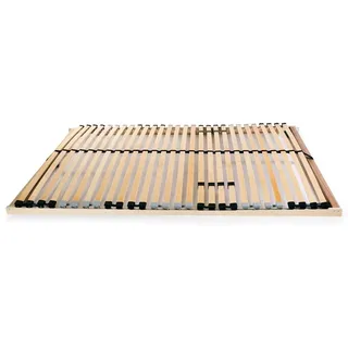 vidaXL Lattenrost mit 28 Latten 7 Zonen 120x200 cm - Braun