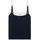 2Pack Essential Strap Top Ecru/Schwarz M