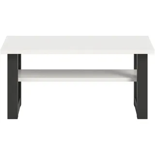 INOSIGN Couchtisch »Rail, Breite 90 cm, mit Ablageboden, inklusive Kufengestell«, Wohnzimmertisch, Beistelltisch, grau